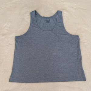 Athleta Heather Blue Tank Top